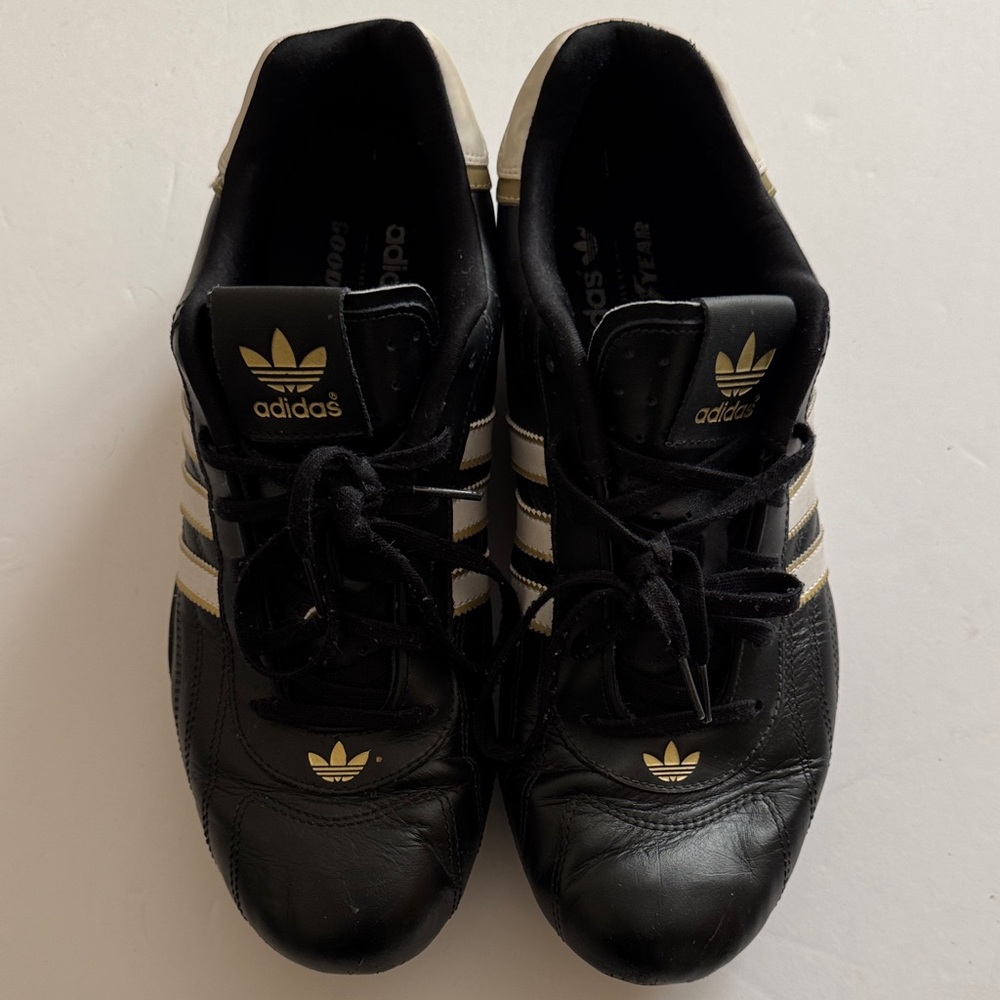 Adidas Goodyear Black and Gold Men's Sneakers